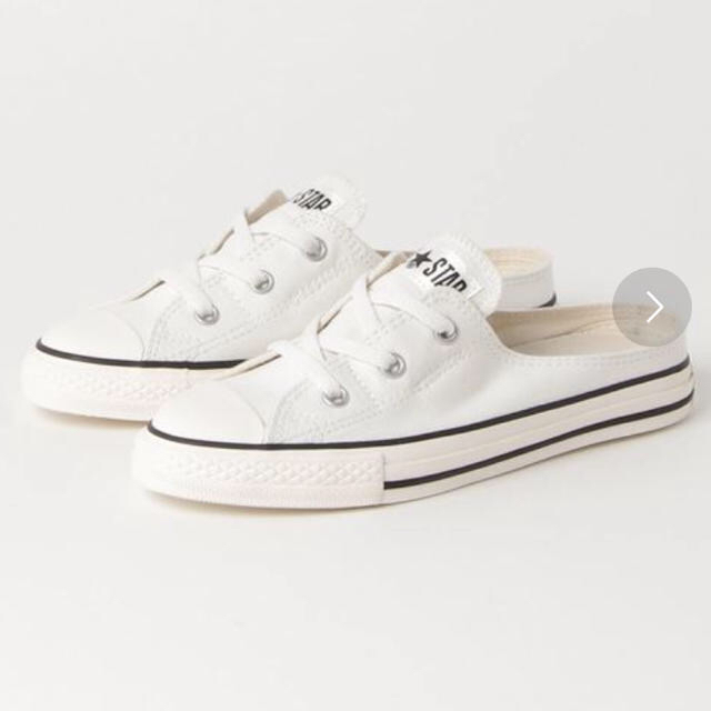 ☆CONVERSE☆MULE SLIP OX  S  WHITE  / 4