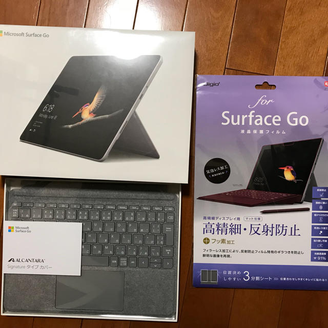 一番の Surface 新品未使用 - Microsoft GO タイプカバー、保護