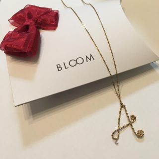 ブルーム(BLOOM)のイニシャルネックレス BLOOM(ネックレス)