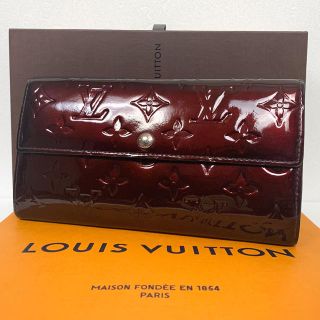 ルイヴィトン(LOUIS VUITTON)のみかん様専用⭐︎ヴィトン⭐︎ポルトフォイユサラ⭐︎ヴェルニ⭐️アマラント⭐︎(財布)