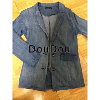 ドゥドゥ(DouDou)のDouDou デニムジャケットスーツ(Gジャン/デニムジャケット)