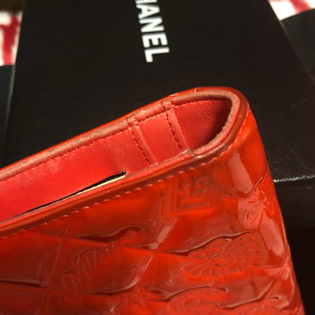 CHANEL(シャネル)のシャネルアイコンパテント長財布 レディースのファッション小物(財布)の商品写真