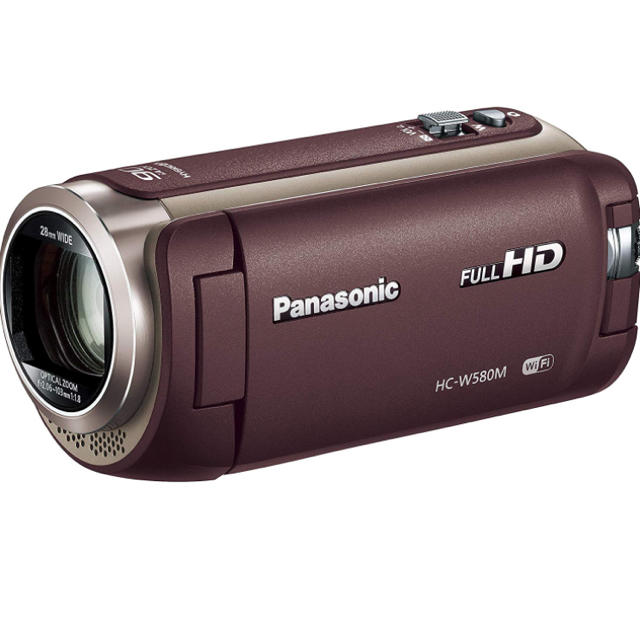 W580M 32GB サブカメラ搭載 高倍率90倍ズーム ブラウンカメラ