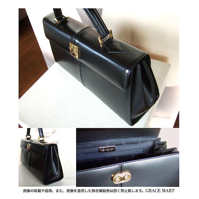 SAINT LAURENT - YSLヴィンテージ*ハンドバッグ(新品同様)の SAINT LAURENT - YSLヴィンテージ*ハンドバッグ(新品同様)の