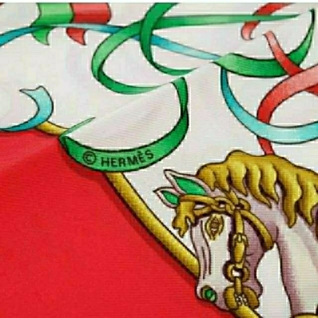 Hermes(エルメス)のエルメススカーフメリーゴーランド レディースのファッション小物(バンダナ/スカーフ)の商品写真