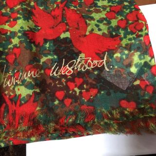 ヴィヴィアンウエストウッド(Vivienne Westwood)のViviennewestwood☆  大判ストール バンダナ スカーフ(バンダナ/スカーフ)