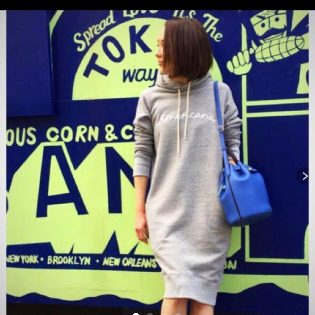 AMERICANA - 美品☆Americana スウェットワンピース