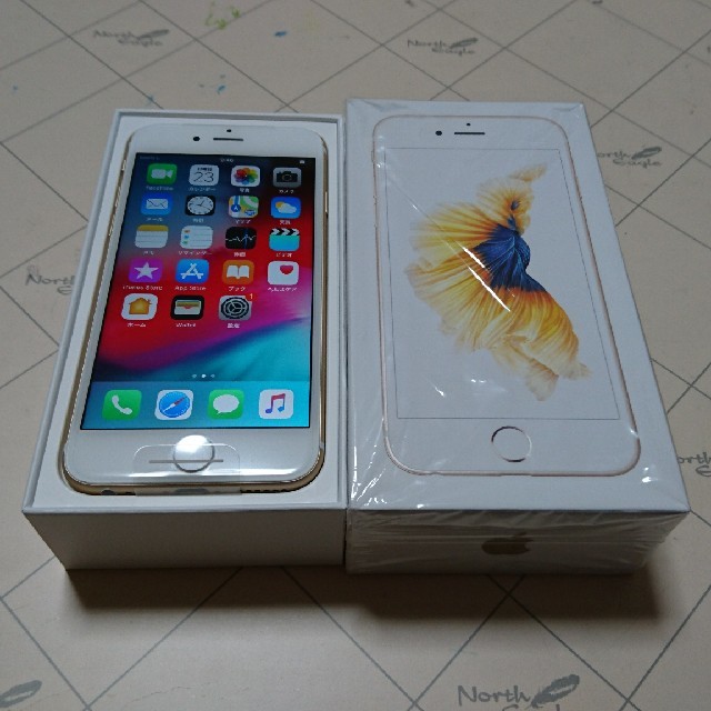 iPhone6s 32GB ゴールド SIMフリー スマートフォン本体