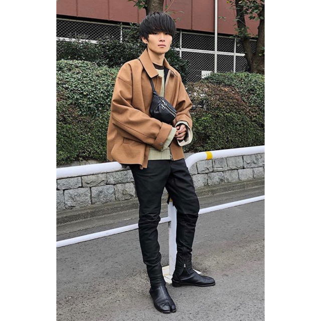 YOKE 19aw CUT-OFF DRIZZLER JACKE ブラック