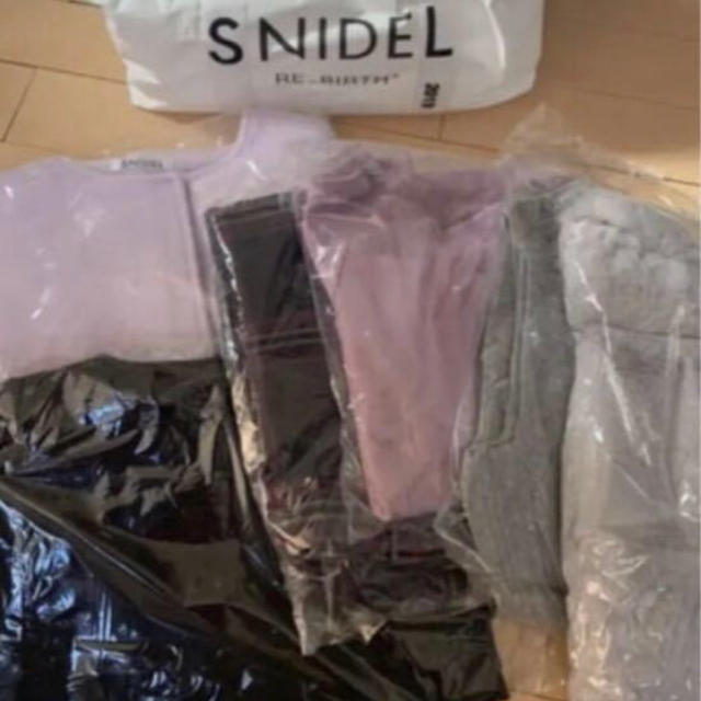 SNIDEL(スナイデル)のsnidel 福袋 2019 抜き取りなし 確認のみ レディースのレディース その他(セット/コーデ)の商品写真