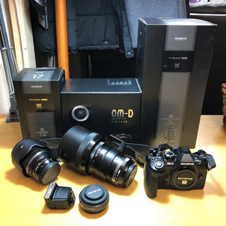 オリンパス(OLYMPUS)の最強セット！オリンパス OM-D E-M1 MarkⅡ、Proレンズ2本(ミラーレス一眼)