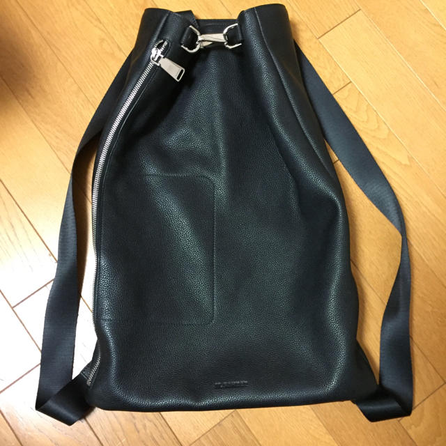 Jil Sander(ジルサンダー)の新品 値下げ JIL SANDER ジルサンダー  レザー バッグ リュック 革 メンズのバッグ(バッグパック/リュック)の商品写真