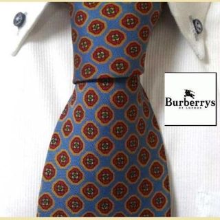 バーバリー(BURBERRY)の希少★バーバリー★ 総柄高級シルクネクタイ★ヴィンテージ★(ネクタイ)