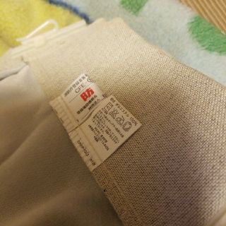 ムジルシリョウヒン(MUJI (無印良品))の無印　防炎カーテン　美品(カーテン)