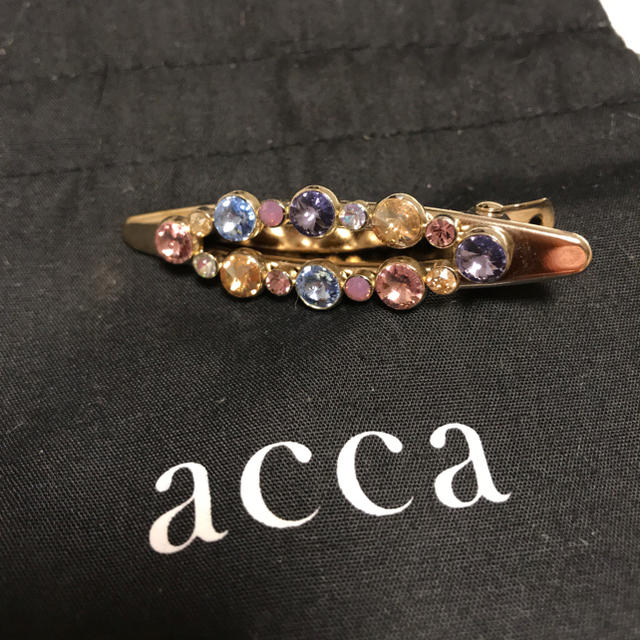 acca(アッカ)のacca  ビジューヘアクリップ レディースのヘアアクセサリー(バレッタ/ヘアクリップ)の商品写真