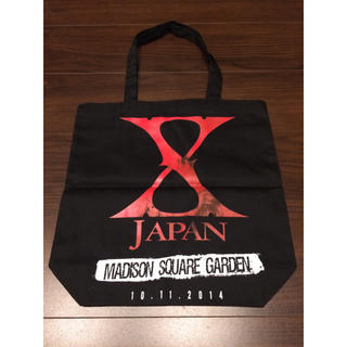 X JAPANトートバッグ★YOSHIKI2014マディソンスクエアガーデン(ミュージシャン)