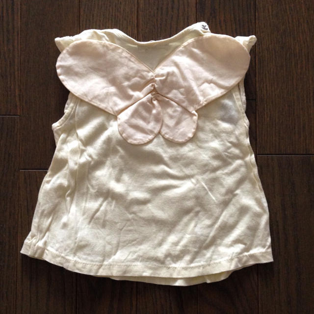 KATHARINE HAMNETT(キャサリンハムネット)の羽根つきTシャツ&ネックレス♡ キッズ/ベビー/マタニティのキッズ服女の子用(90cm~)(その他)の商品写真