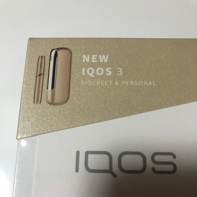 IQOS(アイコス)のIQOS3 ゴールド メンズのファッション小物(タバコグッズ)の商品写真