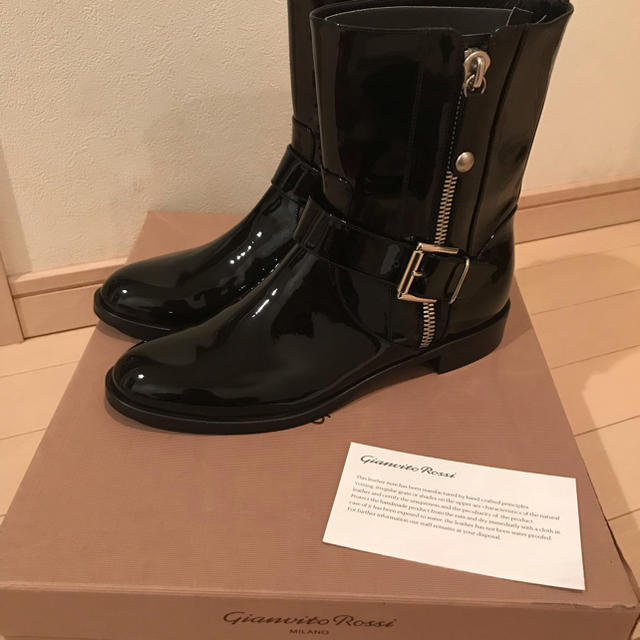 Gianvito Rossi(ジャンヴィットロッシ)のショートブーツ 新品 レディースの靴/シューズ(ブーツ)の商品写真