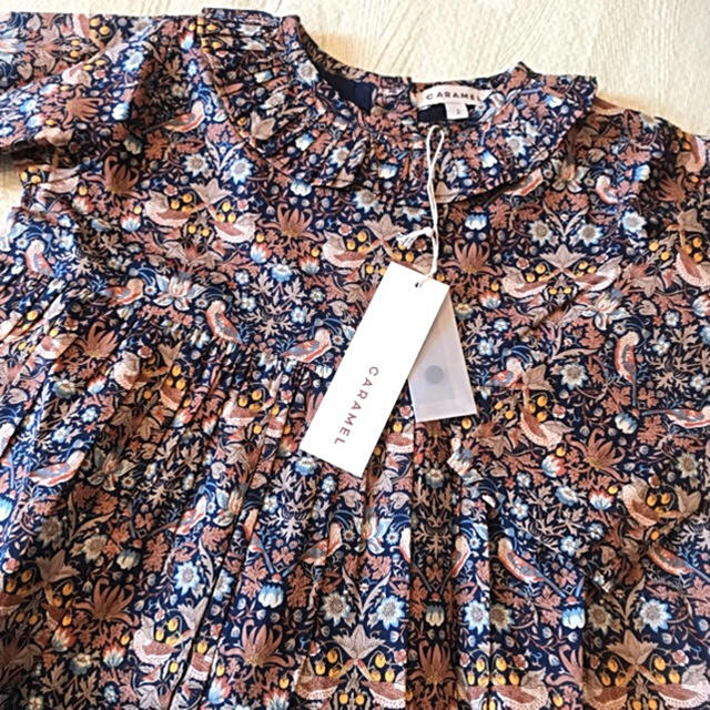 しゃん様ご専用】キャラメル 18AW avocet リバティワンピース 2y | www