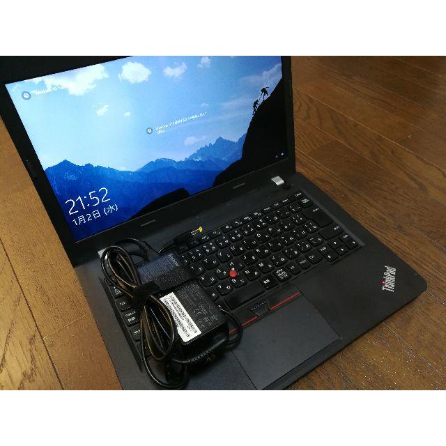 ThinkPad E460 Lenovo SSD256GB メモリ16GB - ノートPC