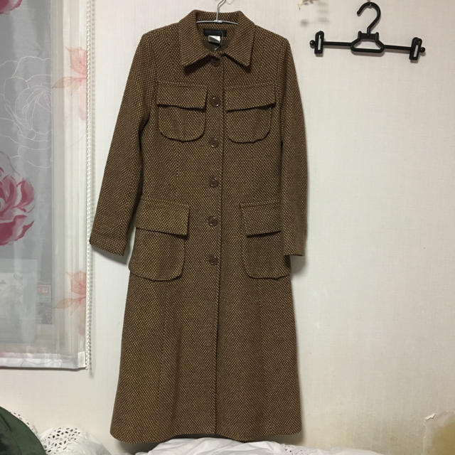 A-67)ロングコート(36)JUSTE A TEMPS FRANCE A-67)ロングコート(36)JUSTE A TEMPS FRANCE