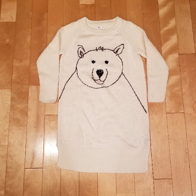 GAP Kids(ギャップキッズ)のGAP　ニットワンピ キッズ/ベビー/マタニティのキッズ服女の子用(90cm~)(ワンピース)の商品写真