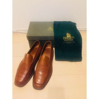 クロケットアンドジョーンズ(Crockett&Jones)のクロケット&ジョーンズ  スリッポン 9E(ドレス/ビジネス)