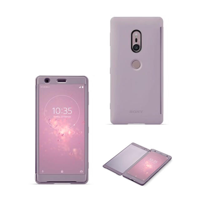 Xperia(エクスペリア)のXperia XZ2 Style Cover Touch／Pink スマホ/家電/カメラのスマホアクセサリー(Androidケース)の商品写真