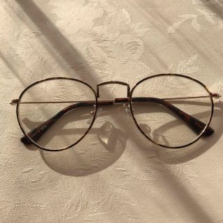 ゴゴシング(GOGOSING)の丸型伊達眼鏡💓(サングラス/メガネ)