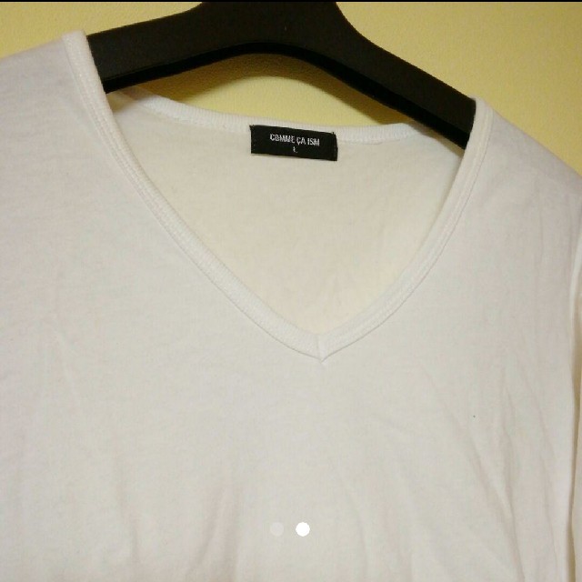 COMME CA ISM(コムサイズム)のコムサ 無地 カットソー メンズのトップス(Tシャツ/カットソー(七分/長袖))の商品写真