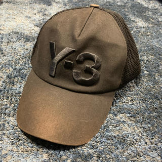 ワイスリー(Y-3)の定価半額 Y-3 キャップ 帽子 黒 Skrillex 着用(キャップ)
