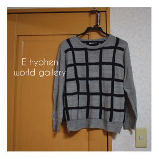 イーハイフンワールドギャラリー(E hyphen world gallery)のイーハイフン ＊ セーター(ニット/セーター)