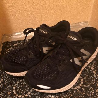 ニューバランス(New Balance)のNBスニーカー24.5cm黒(スニーカー)