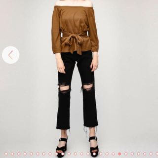 マウジー(moussy)のMOUSSY オフショルダー、カーディガン(シャツ/ブラウス(長袖/七分))