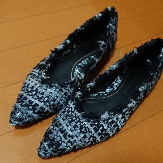 ザラ(ZARA)のzara フラットシューズ(バレエシューズ)