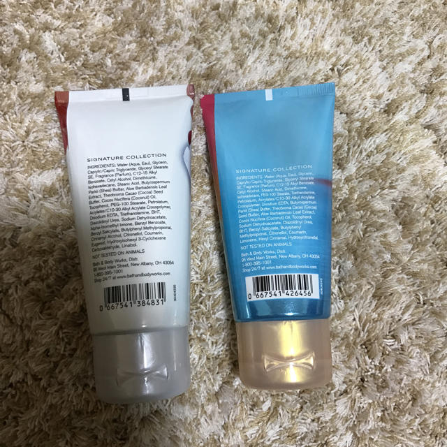 Bath & Body Works(バスアンドボディーワークス)のBath&BodyWorksボディクリーム2点セット コスメ/美容のボディケア(ボディクリーム)の商品写真