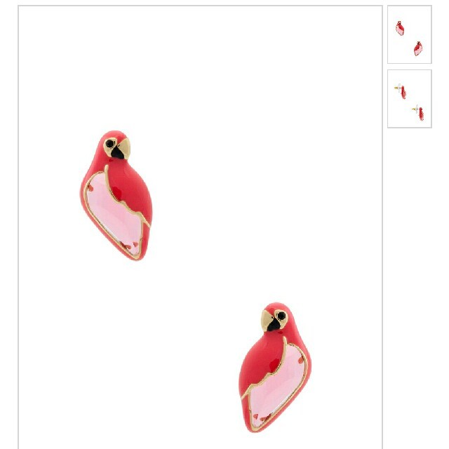 kate spade new york(ケイトスペードニューヨーク)の◆未使用品◆kate spade ケイトスペード ピアス 鳥モチーフ レディースのアクセサリー(ピアス)の商品写真