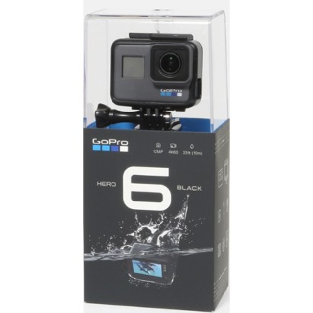 新品★Go Pro ゴープロ HERO6 ブラック★CHDHX-601-FW