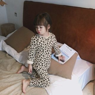 ザラキッズ(ZARA KIDS)の韓国子供服▼キッズ パジャマ ヒョウ柄(パジャマ)