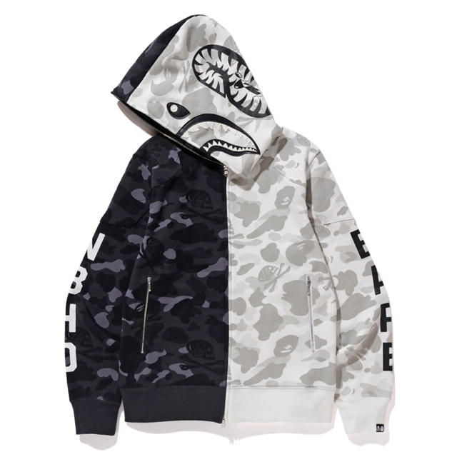 BAPE x NBHD Full Zip Hoodie