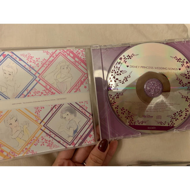 Disney(ディズニー)のディズニープリンセス ウェディングソングス アルバム CD エンタメ/ホビーのCD(ポップス/ロック(邦楽))の商品写真