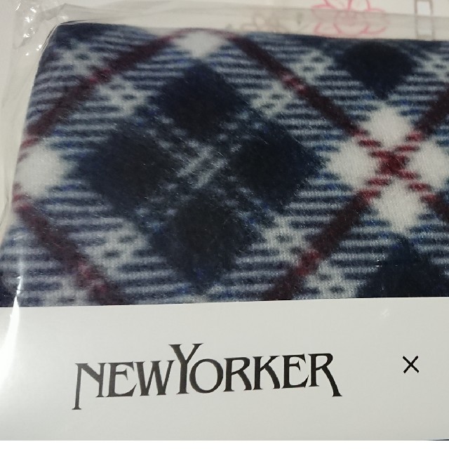 NEWYORKER(ニューヨーカー)のフリースブランケット。 キッズ/ベビー/マタニティのこども用ファッション小物(おくるみ/ブランケット)の商品写真