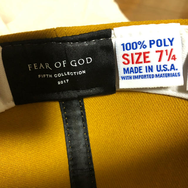 Fear of God New Era Cap 7 1/4 ニューエラ キャップ