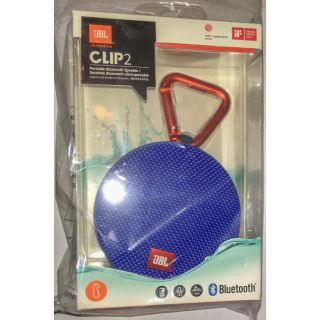 JBL CLIP2 Bluetoothスピーカー　ブルー　新品(スピーカー)