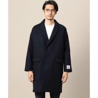 ビューティアンドユースユナイテッドアローズ(BEAUTY&YOUTH UNITED ARROWS)の☆美品 ビューティ&ユース ユナイテッド アローズ ショールカラー ラップコート(チェスターコート)