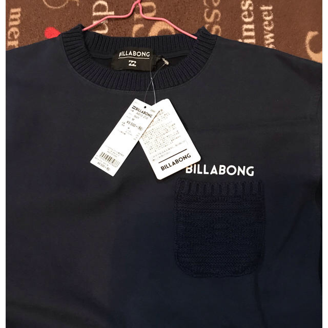billabong(ビラボン)のBILLABONG 長袖カットソー メンズM メンズのトップス(Tシャツ/カットソー(七分/長袖))の商品写真