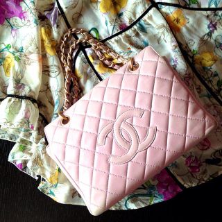 シャネル(CHANEL)のCHANEL♡ピンクヴィンテージBAG♡(ハンドバッグ)