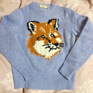 メゾンキツネ(MAISON KITSUNE')のメゾンキツネ  fox head ニット セーター(ニット/セーター)