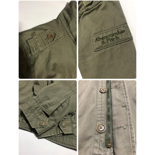 Abercrombie&Fitch(アバクロンビーアンドフィッチ)の古着 Abercrombie&Fitch ジャケット ミリタリージャケット メンズのジャケット/アウター(ミリタリージャケット)の商品写真